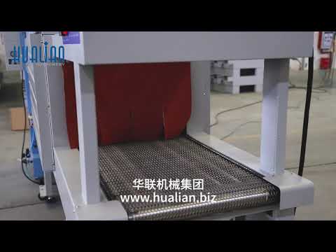 Hualian TF-6540SA+BS-5540M Semiautomatic Sleeve Sealing Shrinking Machine - 20210427