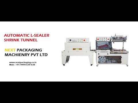 Fully Automatic Shrink wrapping Machine | PE , PVC, Shrinking Machine | Auto L-Sealer Shrink Tunnel