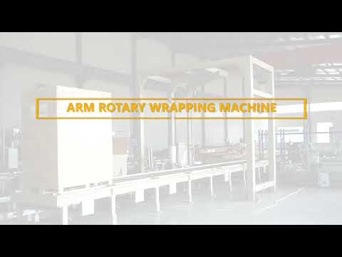 Rotary Arm Pallet Stretch Wrapping Machine Fully Automatic Pallet Stretch Wrapping Machine