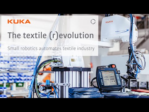 The textile (r)evolution: KUKA small robotics automates the textile industry