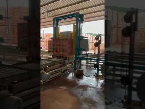 PET strapping machine for pallets