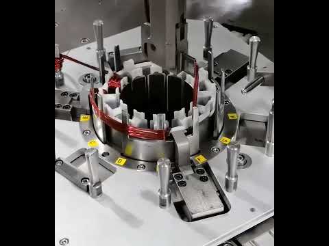 Electric Rickshaw Motor Stator Winding Machine from Longbank Motor