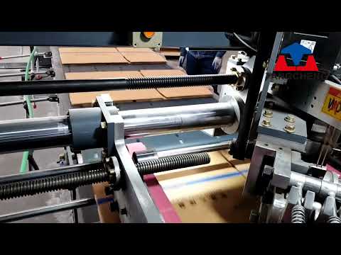 Folder Gluer Stitcher, Corrugated Carton Box Folding Gluing Stitching Inline Automatic Tying Machine