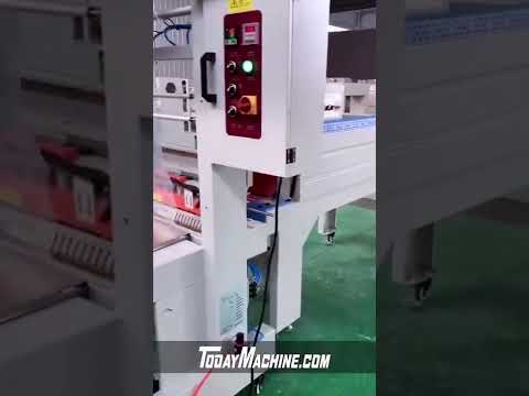 Automatic high speed shrink wrap wrapping pack packaging packing machine tunnel for bottles