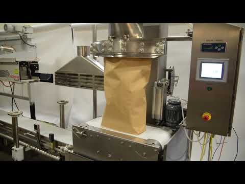 Simple 25kg Bag Filler Operation