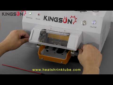 Heat shrinkable tube heating shrink machine