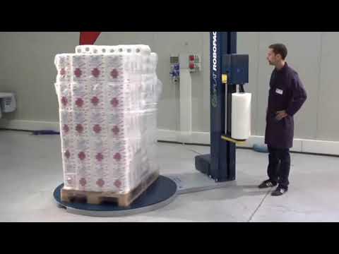 Ecoplat vertical stretch wrapping machine