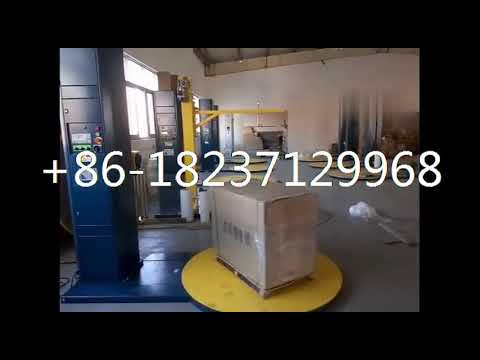 horizontal stretch wrapper machine/pallet stretch film rewinding wrapping machine