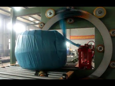 Big coil horizontal packing machine