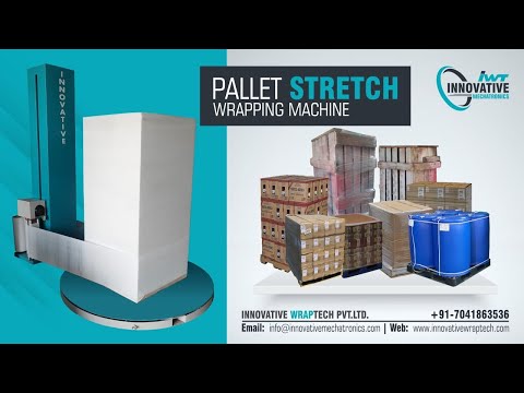 How to work Pallet stretch wrapping machine? | All about pallet wrapping machine