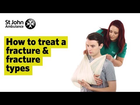 How To Treat A Fracture &amp; Fracture Types - First Aid Training - St John Ambulance