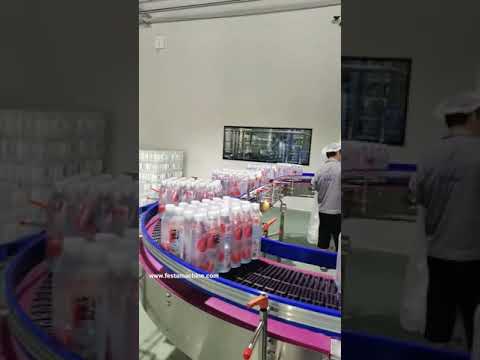 Carbonated Beverage Palletizing System Beverage bottling line#beverageindustry #bottlefiller