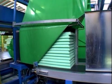 Automatic panel shrinking machine/packing machine