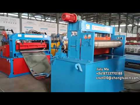 #Metal steel material coil slitting production line#