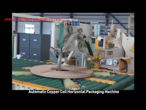 Automatic Copper Coil Horizontal Packaging Machine