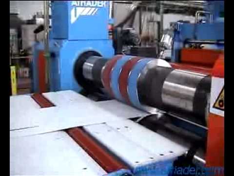 Slitting line packaging line Athader.mp4