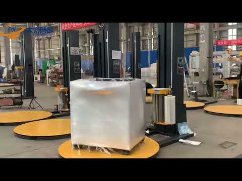 Pallet Wrapping Machine Automatic pallet wrapping machine stretch film