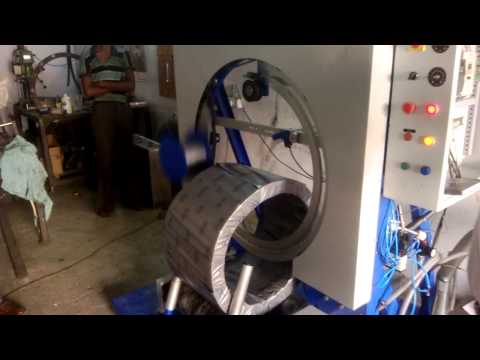 Vertical Coil Stretch Wrapping Machine