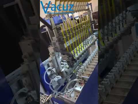 Autofeed Automatic 12 Spindle Transformer Bobbin Coil Winding Taping Machine Connect Production Line