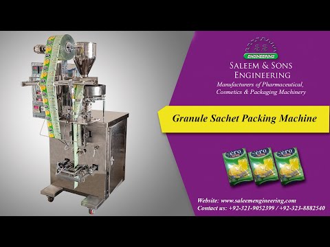 Sachet Packing Machine price in Pakistan | Sachet Packaging Machine | Sachet Packet Packing Machine