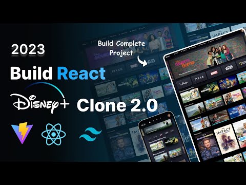 Full Stack Disney+ clone: React js, Vite, Tailwind css, Vercel