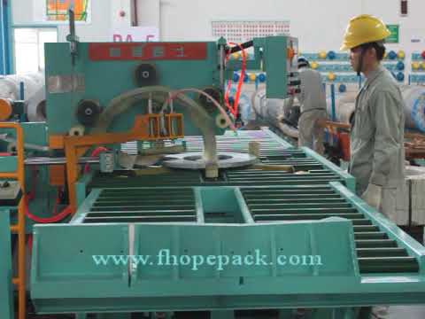 Coil packing line with tilter and stacking function