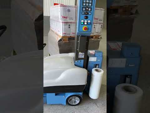 Mobile Stretch Wrapping Machine - Robot Style Pallet Wrapper -