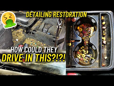 Car Detailing Restoration Of a DISGUSTING Volvo XC90 SUV