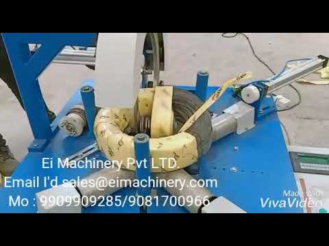 binding wire coil wrapping machine