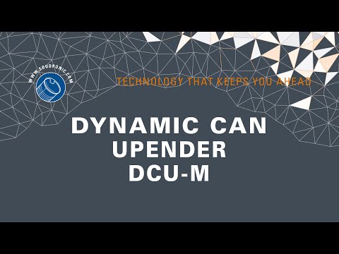 SOUDRONIC Group - Dynamic Can Upender DCU-M