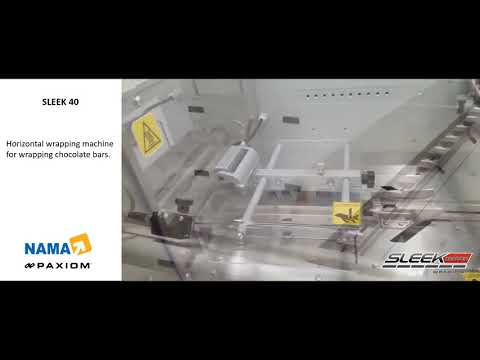 Wrapping Chocolate Cake _ SLEEK 40 Horizontal Flow Wrap Machine _ Paxiom _ Nama