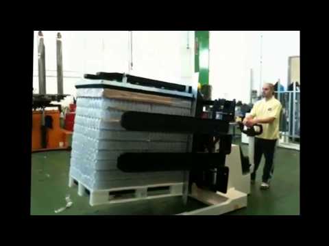 Pallet inverter - TOPPY PH DUAL PRESS (bottles)