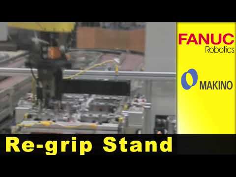 M-16iB Mill Loading Robot - FANUC Robotics Industrial Automation