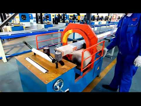 Orbital Stretch Wrapper semi-auto aluminum profile wrapping machine