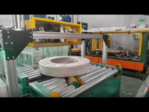 automatic steel coil strapping machine