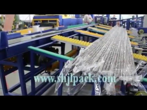 Automatic tube bundling and bagging system