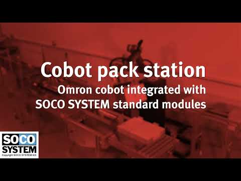 Cobot packing system – fully automatic packaging solution!