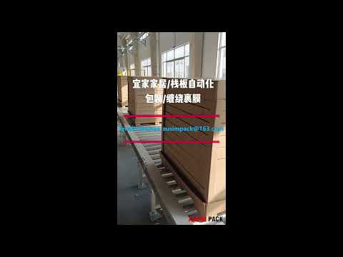 Ikea Pallet strapping machine orbital pallet stretch wrapping machine pallet packing line