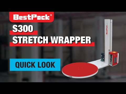 S300 - BestPack™ Stretch Wrapper (High performance with scale option)