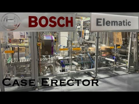 Amazing Machines- Bosch case erector, Packaging Machines