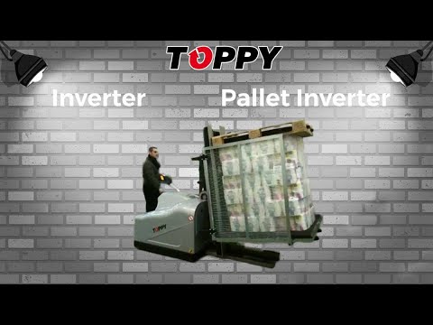 Portable Pallet Inverter &quot;MAXI TOPPY H. 2000&quot; (Paper roll)