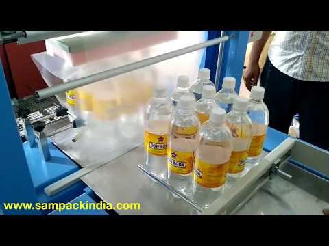 Mineral water &amp; Soda Pet Bottles LDPE SHRINK WRAPPING MACHINE MANUFACTURERS