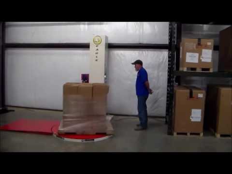 Wrapping Light Pallets with the 2000 Series Stretch Wrap Machines