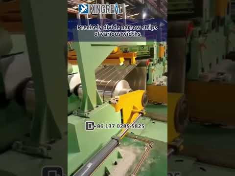 Working Process Of Narrow Strip Coil Slitting Machine, Steel Slitter Production Line