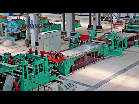 High speed precise coil slitting and recoiling line CNC coil slitting line CNC Slitting machine