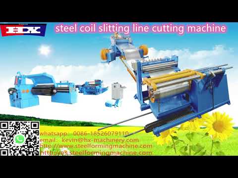 steel coil slitting line cutting machine slitting machine steel coil cutting and slitting machine