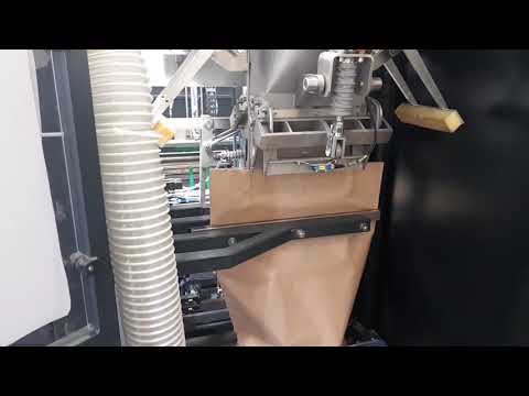 Bag filling machine 25kg powder complete process