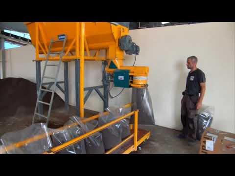 Compost bagging equipment