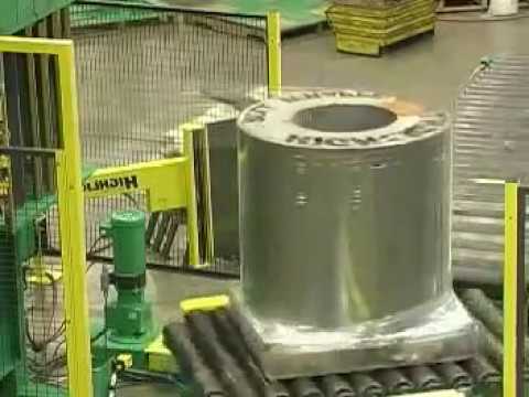 Aluminum Coil packaigng machine &amp; stretch wrapping machine