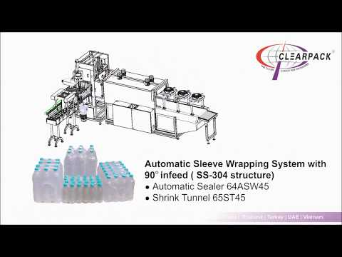 Shrink Bundling Machine of PET Water Bottles | Clearpack